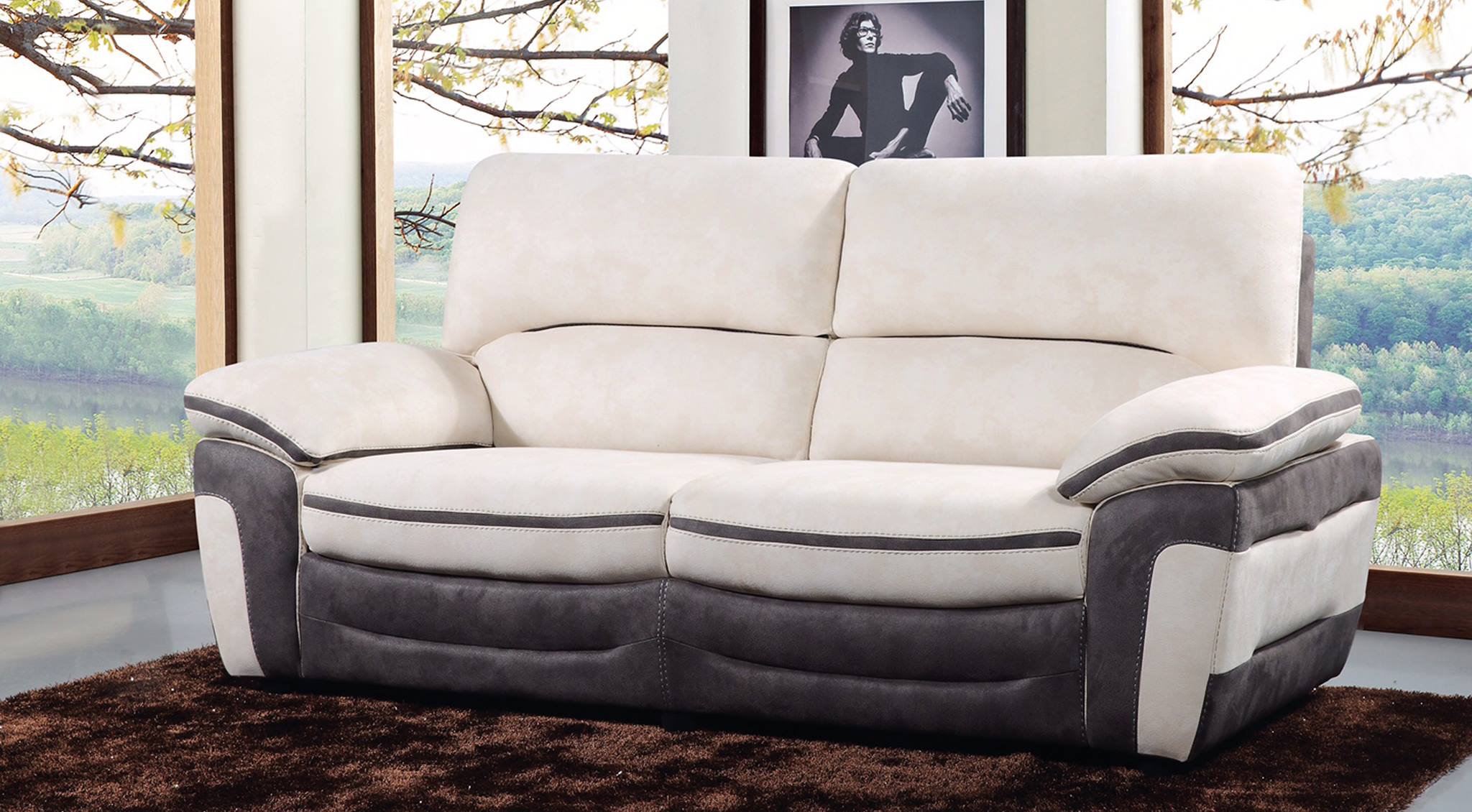 bari premium leather sofa
